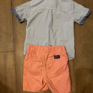Ben Sherman casual dress outfit. (Shorts/shirt)